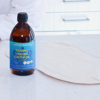Thumbnail for QUEEN OF THE THRONES Organic Golden Castor Oil | 100% Pure for Hair, Skin, Nails, Brows & Lashes | Hexane-Free | USDA Certified [16.9oz (500ml)]