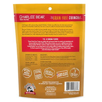 Thumbnail for Charlee Bear Crunch Grain Free Dog Treats, Peanut Butter and Banana, 8 Ounce Resealable Bag, Low Calorie Training Treats for Dogs, Limited Ingredient, Healthy, Crunchy Dog Snacks, Made in USA
