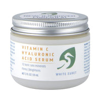 Thumbnail for White Egret Radiant Glow Hyaluronic Acid Serum with Vitamin C - 2 Fl Oz | Anti-Aging Skincare for Women | Hydrating, Firming, and Brightening Formula