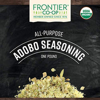 Thumbnail for Frontier Co-op Adobo Seasoning, Certified Organic, Kosher, Non-irradiated | 1 lb. Bulk Bag