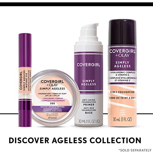 COVERGIRL Simply Ageless Makeup Primer, 1 Fl Oz, Pack of 1