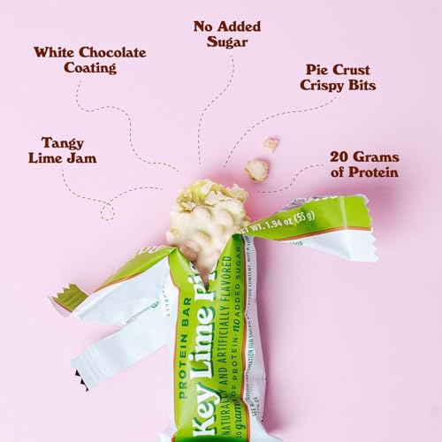 Image 5 of BAREBELLS Barebells Protein Bars Key Lime – 12 Count (Pack of 2), 20g High Protein Treats