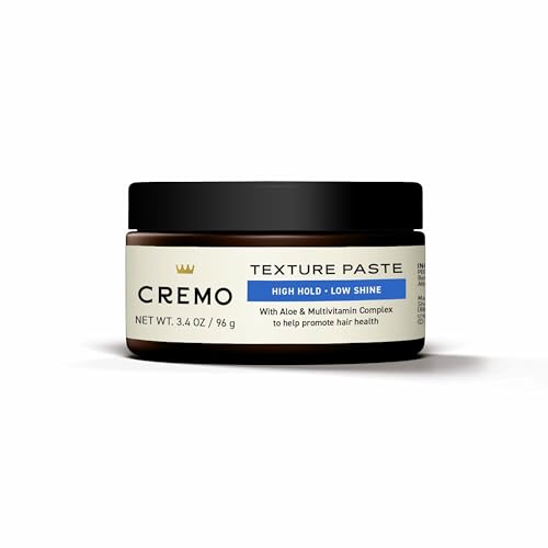 Image 6 of Cremo Texture Paste Hair Styling Products for Men, 3.4 Ounce (Pack of 12)