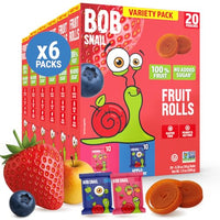 Thumbnail for Image 9 of 120ct Strawberry & Blueberry for the product Bob Snail Fruit Rolls