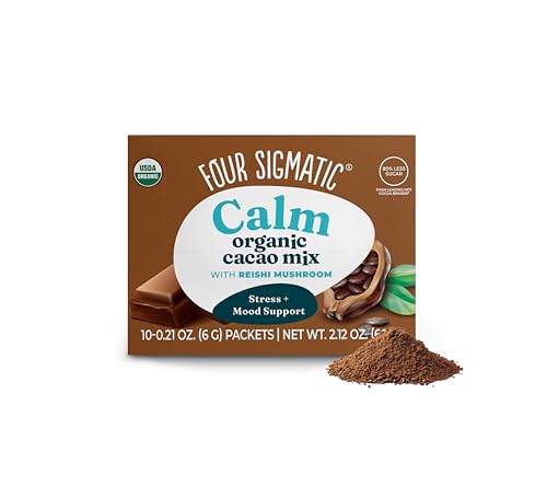 Image 1 of Default Title for the product Four Sigmatic Calm Mushroom Cacao Mix 10 Count