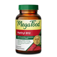 Thumbnail for Image 2 of 60 Count (Pack of 1) for the product MegaFood Methyl B12, Cellular Energy Metabolism Support, 90 Mini Tablets