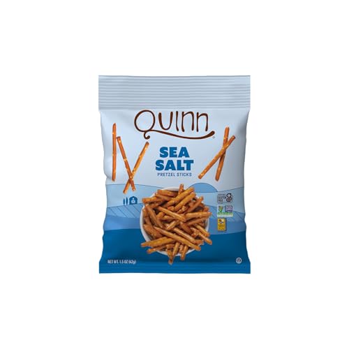 Image 4 of Quinn Gluten Free Sea Salt Pretzel Sticks - 1.5 Oz (Pack of 14)