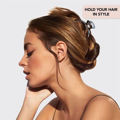 Image 5 of Kitsch Open Shape Metal Hair Clips for Women - Gold, 1 Pc