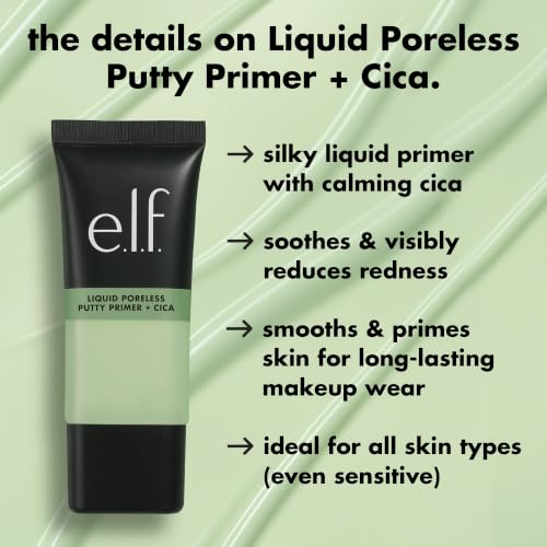 Image 2 of e.l.f. Liquid Poreless Putty Primer + Cica