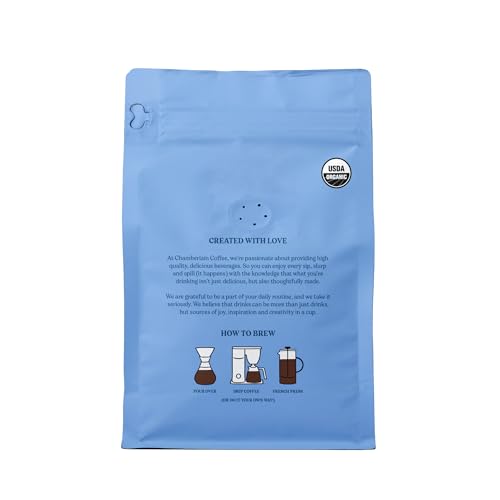 Image 2 of Chamberlain Coffee Organic Ground Coffee - Caramel Medium Roast, 10 Ounces