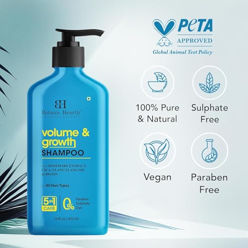 Image 6 of Botanic Hearth Rosemary Shampoo Infused With Cica - 16 Fl oz