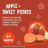 Thumbnail for Image 4 of Earth's Best Organic Baby Food Pouches 3.5 Ounce Resealable Pouch