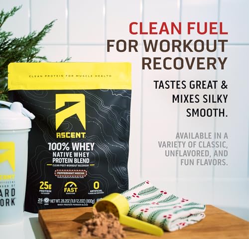 Image 5 of Ascent 100% Whey Protein Powder 1.7 lb
