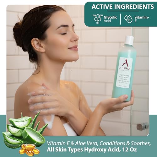 Image 7 of Alpha Skin Care Moisturizing Body Wash, Glycolic AHA