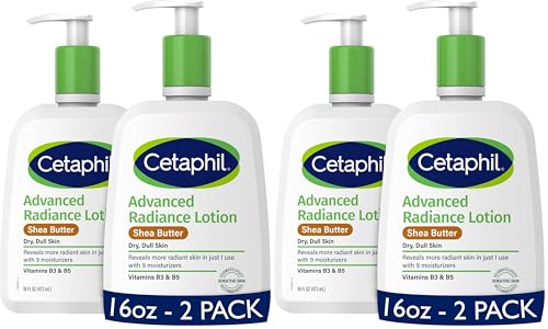 Image 2 of Unscented / 16 Fl Oz (Pack of 4) for the product Cetaphil Advanced Radiance Body Lotion