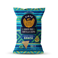 Thumbnail for Image 17 of Ranch / 4 Ounce (Pack of 12) for the product Siete Tortilla Chips