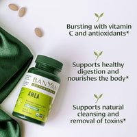 Thumbnail for Image 4 of Banyan Botanicals Organic Amla Tablets - 90 Tablets