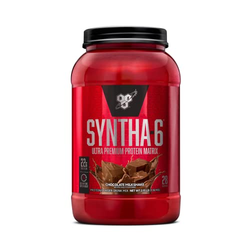 Image 10 of Chocolate Milkshake / 2.91 Pound (Pack of 1) for the product BSN SYNTHA-6 Premium Protein Powder