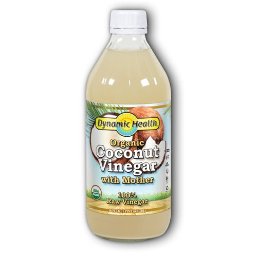 Dynamic Health Laboratories Coconut Vinegar with Mother Certified Organic 16oz
