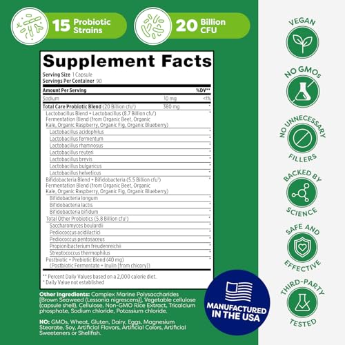 Image 9 of Probulin Total Care Probiotic Supplement