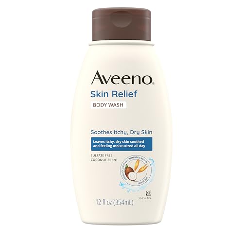 Image 5 of Aveeno Skin Relief Body Wash, Coconut Scent, 12 fl. oz