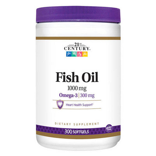 21st Century 21st Century Fish Oil Softgels 300 Caps