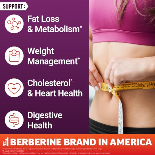 Image 2 of Force Factor Ultra Berberine Maximum Strength, 1200mg Berberine HCl