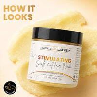 Thumbnail for Image 2 of BASK & LATHER Stimulating Scalp and Hair Balm for Hair Growth, 6 oz
