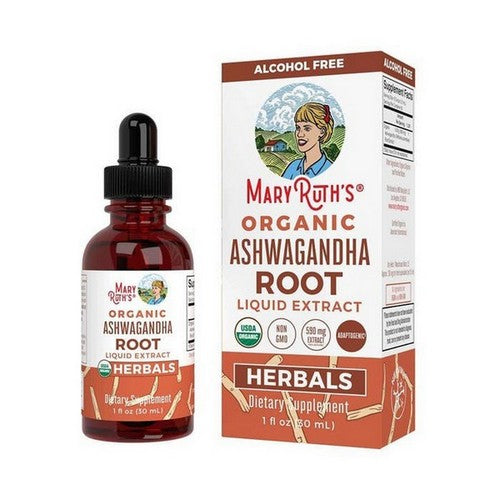 MaryRuth's Organic Ashwagandha Herbal Blend Liquid Drops 1 Oz