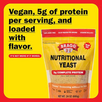 Thumbnail for Image 6 of Bragg Premium Nutritional Yeast Seasoning 24oz Pack of 2