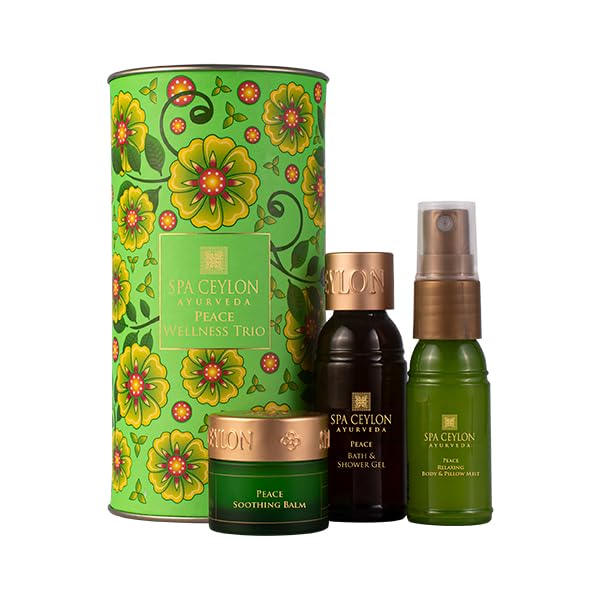 Image 1 of Default Title for the product SPA CEYLON Peace Wellness Trio Set 150 g, Lemongrass