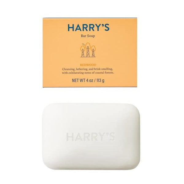 Image 1 of Default Title for the product Harry's Men's Bar Soap, Redwood Scent, 4 Bars, 4 oz Each