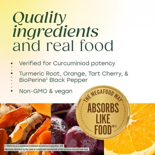 Image 8 of MegaFood Whole Body Turmeric Curcumin Supplement