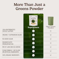 Thumbnail for Image 6 of Organic Traditions Super Greens Turmeric, Superfood Powder Blend, 3.5oz