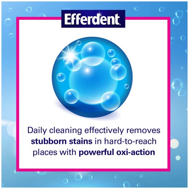 Image 5 of efferdent Denture Cleanser Tablets, Complete Clean, 102 Tablets Pack of 2