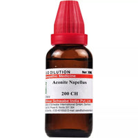 Thumbnail for Image 1 of Default Title for the product Generic Willmar Schwabe India Homeopathic Aconite Napellus 200 CH 30ml