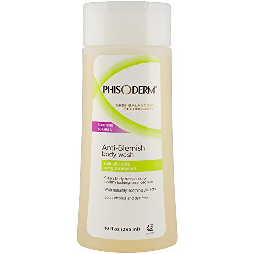 Image 1 of Aloe Vera / 10 Fl Oz (Pack of 1) for the product Phisoderm Anti-Blemish Body Wash, 10-Ounce