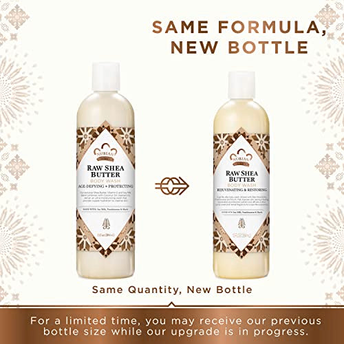 Image 3 of Nubian Heritage Body Wash Raw Shea Butter Paraben Free Body Wash 13 oz