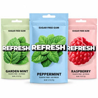 Thumbnail for Image 1 of Variety 3 Pack for the product Refresh Gum Variety Natural Sugar-Free Xylitol Chewing Gum