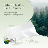 Thumbnail for Image 3 of UNIFREE Disposable Face Towels XL, 100% USDA Biobased Towels, 12
