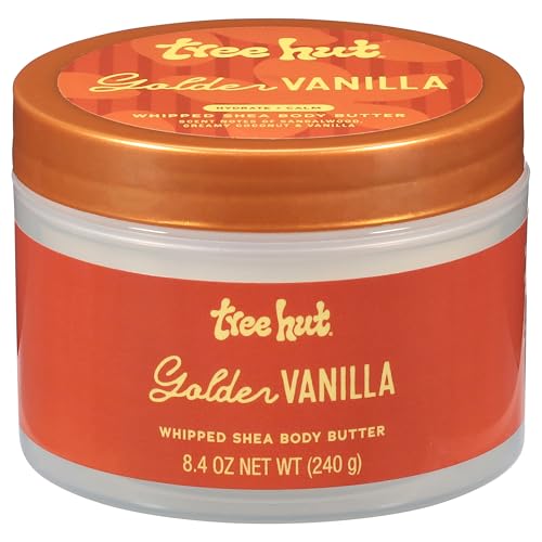 Image 1 of Default Title for the product Tree Hut Golden Vanilla Whipped Body Butter with Shea Butter, 8.4 Oz