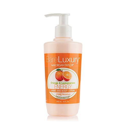 Image 1 of Orange & Lemongrass Lotion / 8 Fl Oz (Pack of 1) for the product Morgan Taylor Nail Lacquer Spa BareLuxury Detox Ginger & Green Tea Lotion