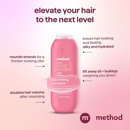 Image 5 of Method Pure Peace Volumizing Shampoo - 14 oz (Pack of 2)