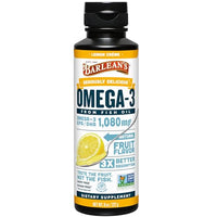 Thumbnail for Image 1 of Default Title for the product Barlean's Lemon Creme Omega-3 Fish Oil Liquid, 8oz