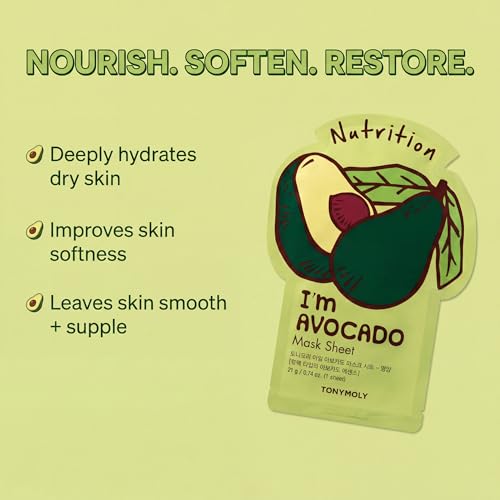 Image 2 of TONYMOLY I'm Face Sheet Masks - Hydrating & Soothing Korean Skincare