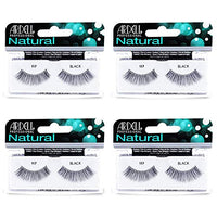 Thumbnail for Image 1 of Default Title for the product Ardell False Eyelashes 117 - Black, Natural Look & Flared Wispy Strip Lashes for Everyday Glam, 4 Pack