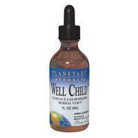 Thumbnail for Planetary Herbals Well Child Echinacea-Elderberry Syrup 2 Fl Oz