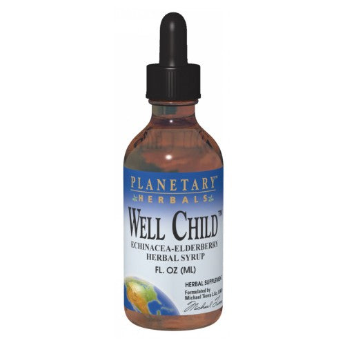 Planetary Herbals Well Child Echinacea-Elderberry Syrup 2 Fl Oz
