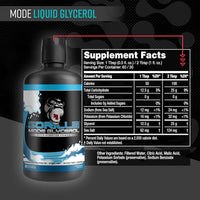 Thumbnail for Image 2 of Gorilla Mind Liquid Glycerol Pre-Workout | 33 FL OZ