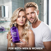 Thumbnail for Image 4 of Botanic Hearth Tea Tree Shampoo, Vitamin C, Peppermint, Lavender and Rosemary Oil, Fights Dandruff and Dry Scalp (Purple)